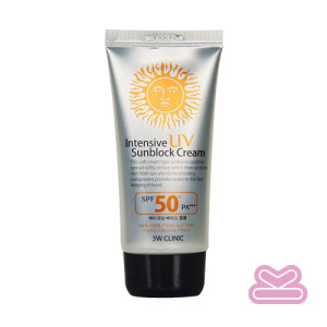 W Clinic  Intensive UV Sunblock Cream  SPF50+PA+++